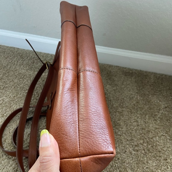 Brown leather Fossil bag - Picture 5 of 10